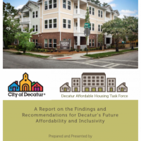 Affordable Housing Task Force Report Cover