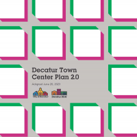 Decatur Town Center Plan cover page.