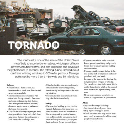 Tornado Information Flyer