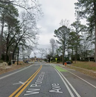 Photo of West Ponce De Leon avenue corridor